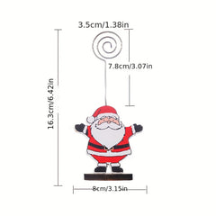 Christmas Wooden Small Ornaments Desktop Decorations Delicate Mini Decor