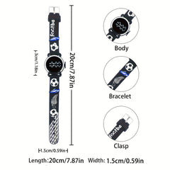 Football Electronic Watch for Back to School Gift