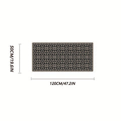 Modern Kitchen Runner Rugs Soft Laundry Room Rug Long Oriental Hallway Rug