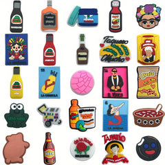 25Pcs Mexico Bottles Charms Accessory Gift For Kids Teens Men Women Adults