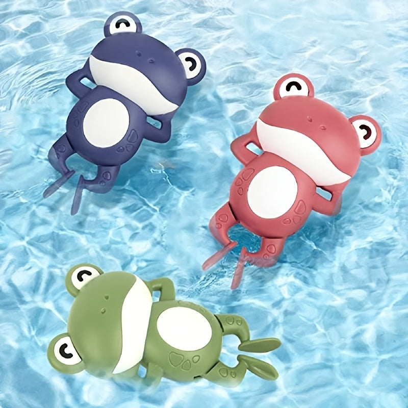 1pc Baby Frog Bath Toy for Kids Fun Shower Water Play Pool Tub Birthday Gift