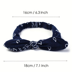 Vintage Paisley Pattern Headbands Elastic Hairbands Hair Accessories