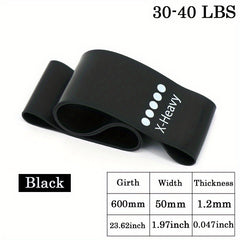 Yoga Resistance Belt for Leg Thigh Hip Arm Training Elastic Tpe Pilates