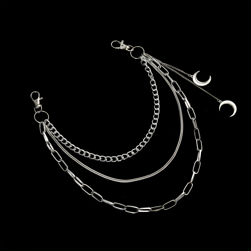 Punk Style Metal Chain Men's Waist Chain