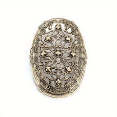 Vintage Men's Brooch Shield & Weapon
