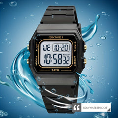 Kids Electronic Watch Waterproof Night Glow Sports Watch