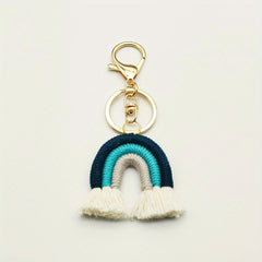 Colorful Rainbow Keychain for Summer Style