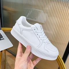 Women's Minimalist Solid Casual Board Shoes Comfortable And Breathable