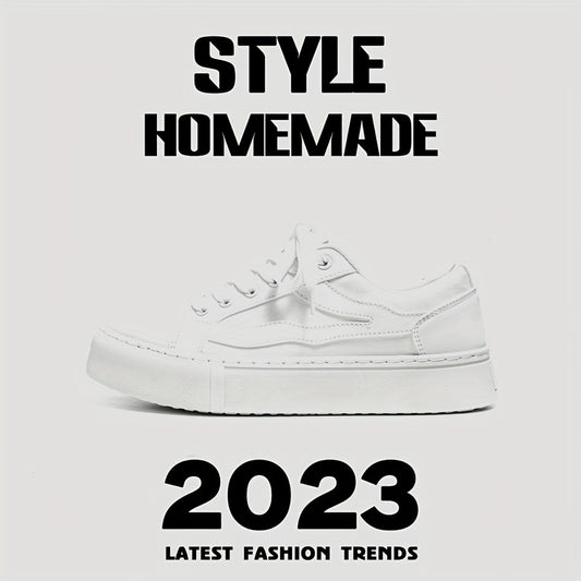 Men's Casual Lace Up Sneakers for Outdoor Walking