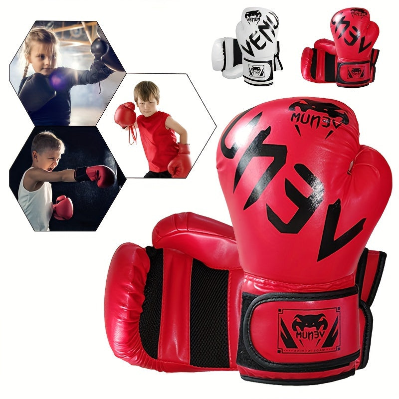 Kids Boxing Training Gloves Beginners to Advanced Kickboxing MMA Muay Thai