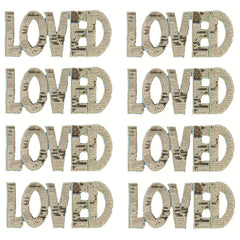 Sequin Patches Iron On Stickers DIY Decoration For T-shirt