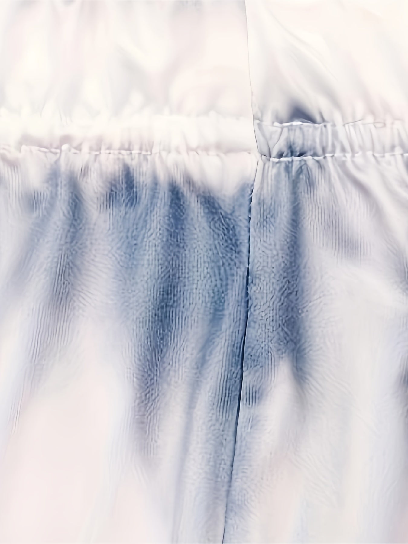  Boho Tie Dye Elastic High Rise Loose Fit Trousers