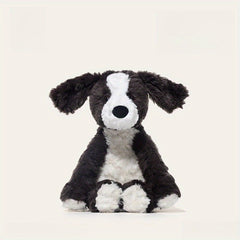 Cute Border Collie Plush Dog Stuffed Animal Soft & Cuddly