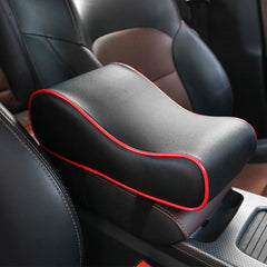 Car Armrest Box Pad Memory Foam Heightened Universal Leather Pad