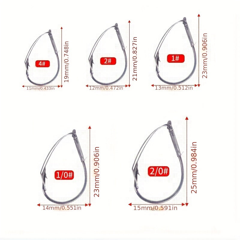 Anti Hanging Fish Hook with Worm Lure Small Accessory
