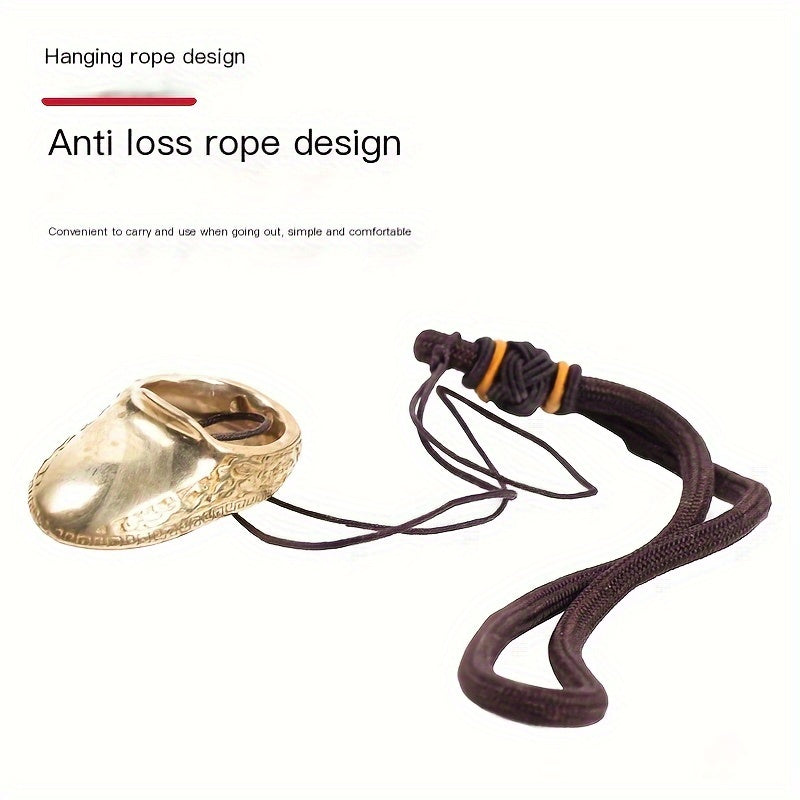Brass Finger Protector Tab for Outdoor Practice