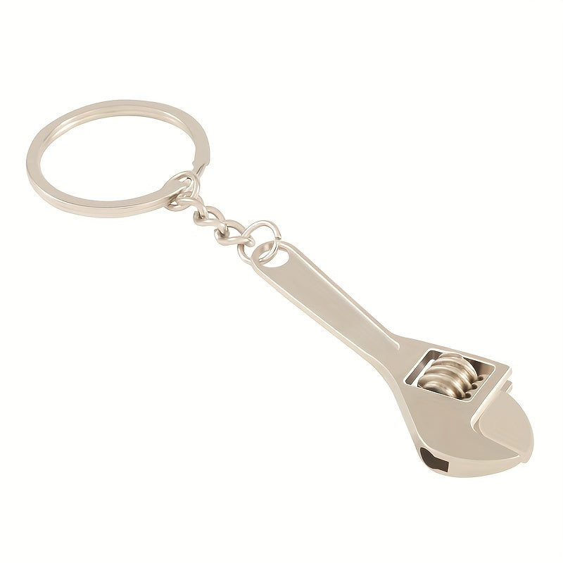 Mini Wrench Keychain Portable Metal Universal Spanner for Repairing Tools