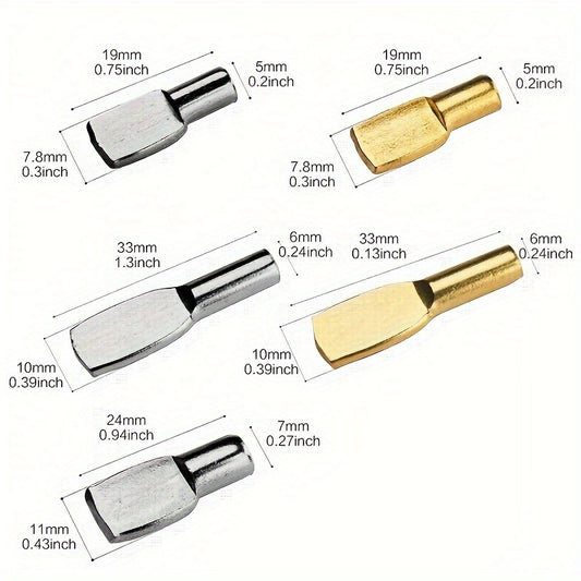 Cabinet Shelf Pegs Kitchen Shelf Clips Bracket Support Pegs - 20 40 80pcs