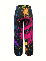  Wide Leg Pants with Pockets