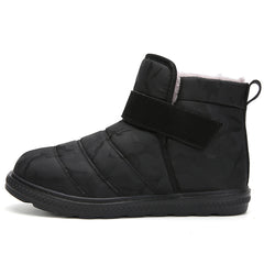 Women's Waterproof Snow Boots Outdoor Ankle High Hook And Loop Snow Boots
