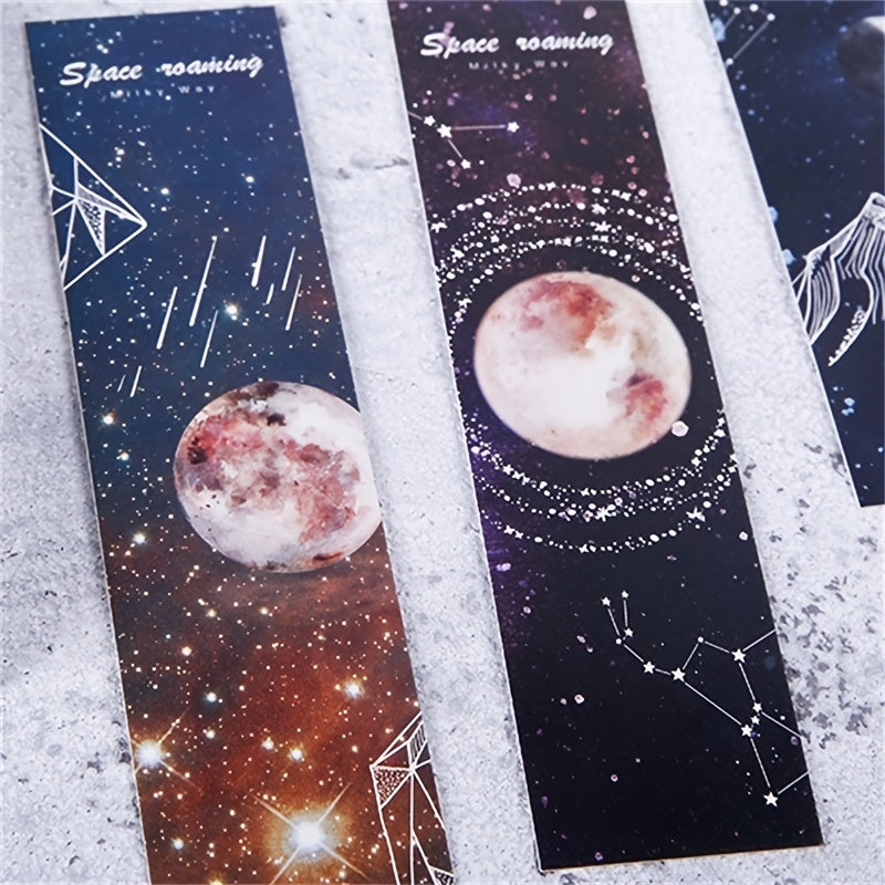 30pcs Roam Space Bookmarks Set 15 5 98in 4 1 65in
