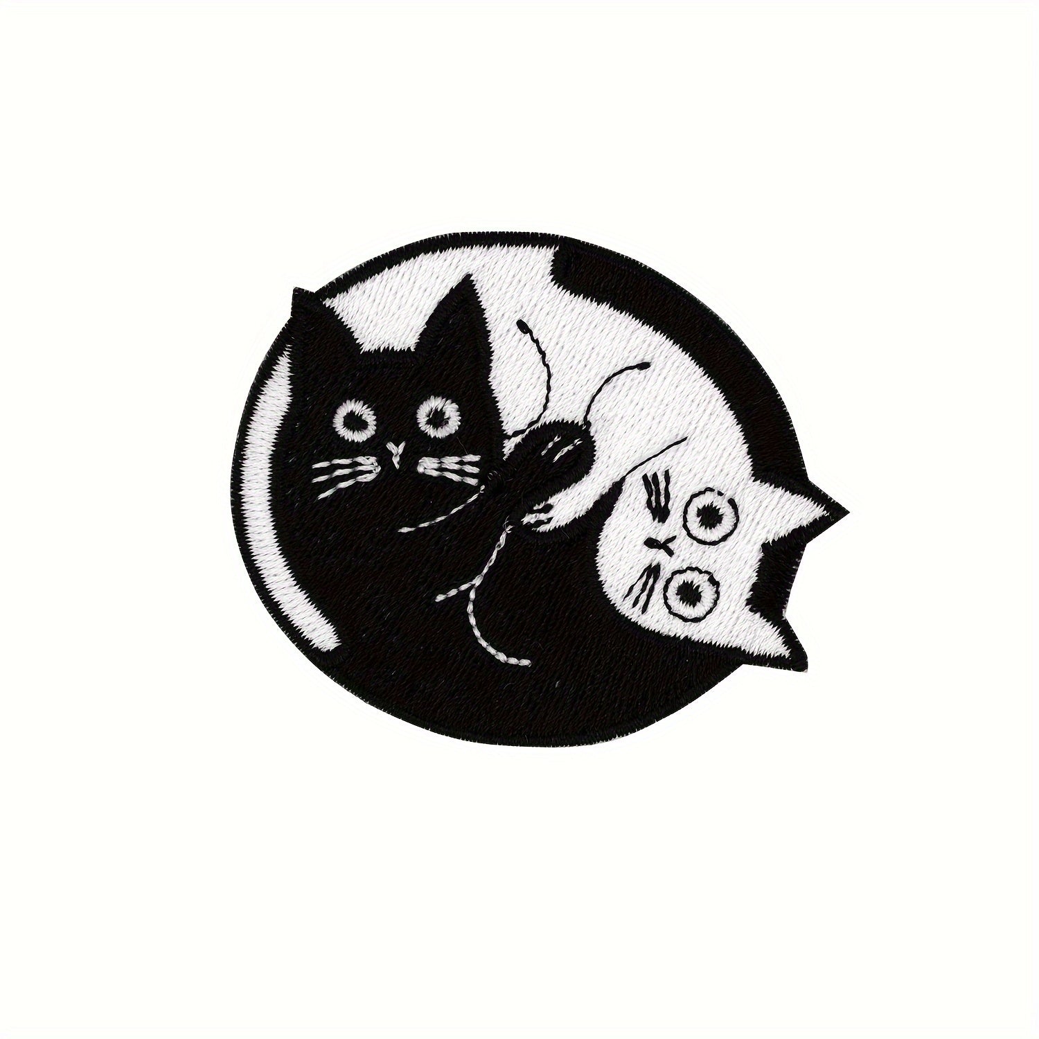 Funny Cat Morale Patch Hook and loop Range Bag Patch Tactical Hat Patch