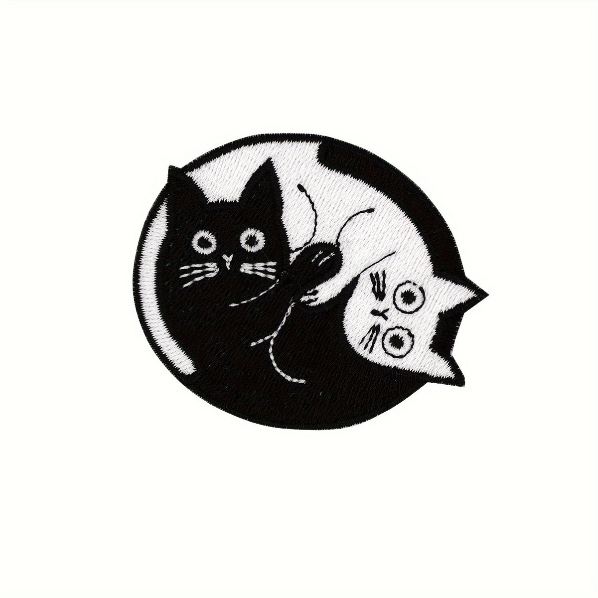 Funny Cat Morale Patch Hook and loop Range Bag Patch Tactical Hat Patch