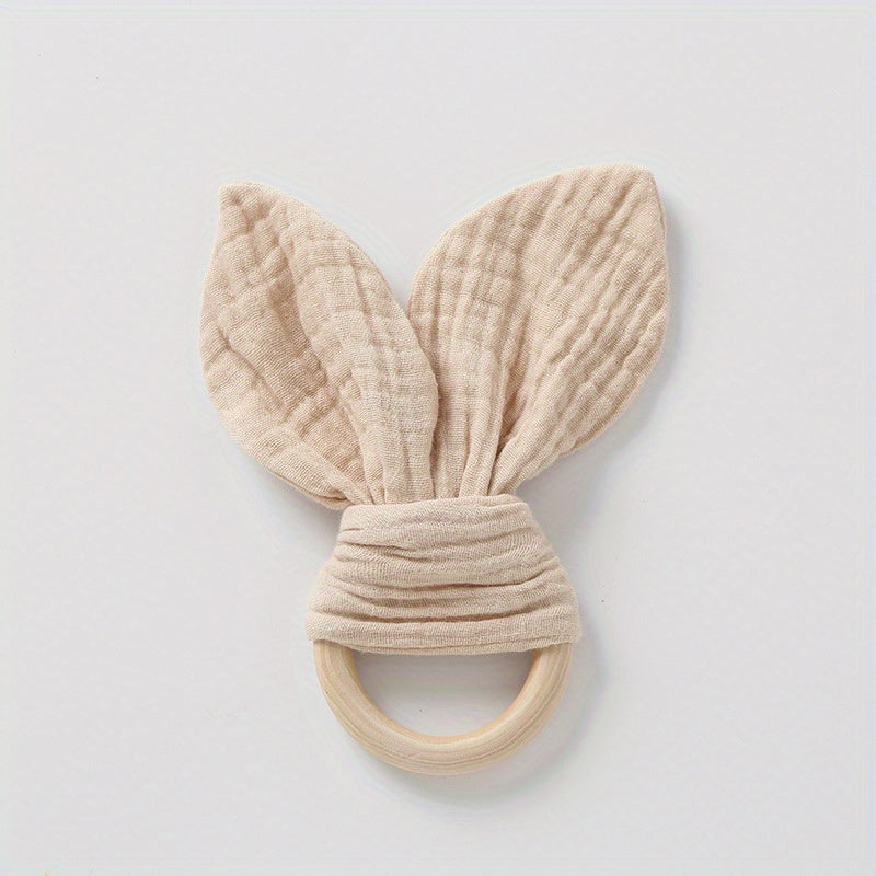 Baby Comfort Towel Doll Plush Rabbit Ear Shape Suitable for 0-3 Years Old