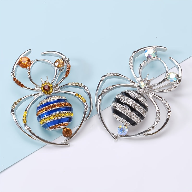 Spider Brooch Personality Collar Pin