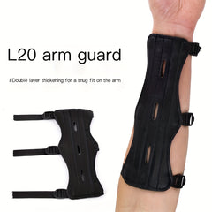 Archery Arm Guard L20 Leather Forearm Protector Camo