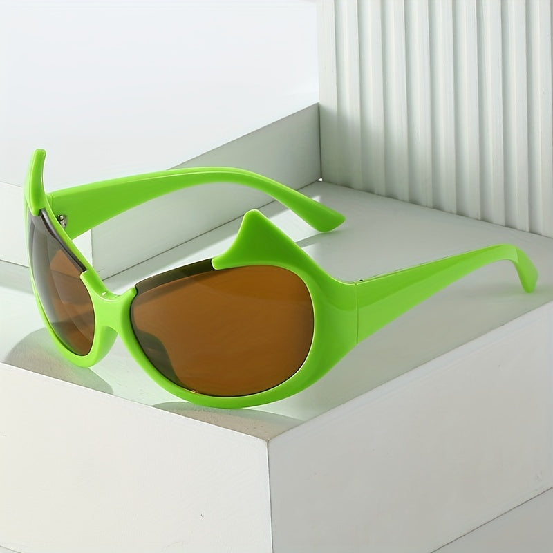 Y2K Cartoon Demon Sunglasses UV400
