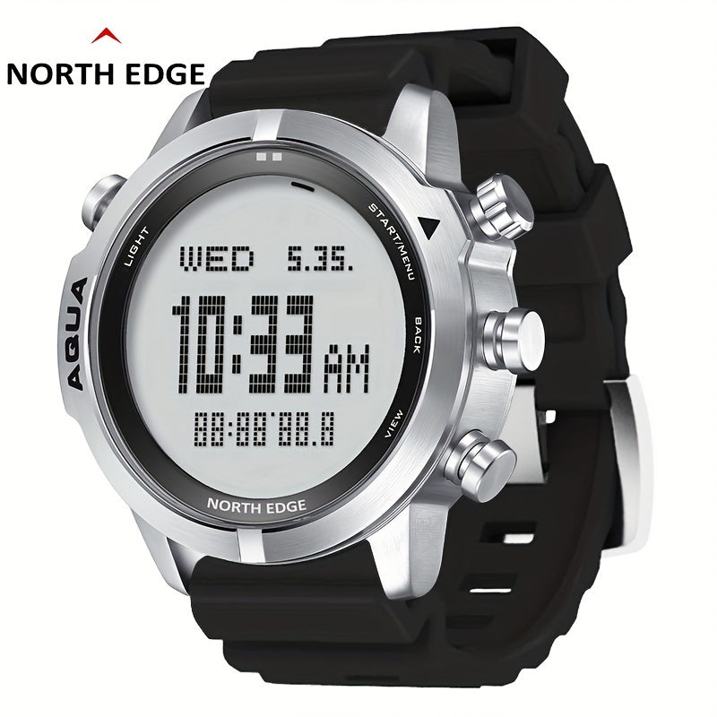 Pro Dive Computer Watch 50M NDL No Deco Time Altimeter Barometer Compass
