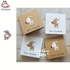 1pc Christmas Deer Metal Cutting Dies Scrapbooking Stencil Die Cuts
