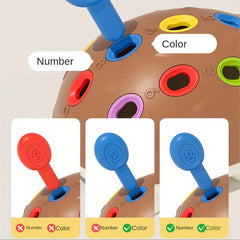 Colorful Hedgehog Counting Toy for Toddlers