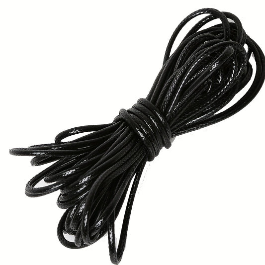 5 3mm Waxed Cord Waxed Thread for DIY Bracelet Necklace Jewelry Making