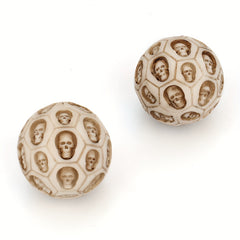 2pcs Set Skull Handball for Muscle Relaxation & Fitness
