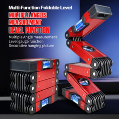 Function 28 Inch Foldable Measurement Tool for Woodworking