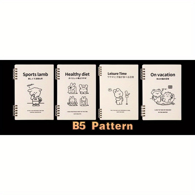 Thickened Coil Ring Binder Student Notebook Office Stationery