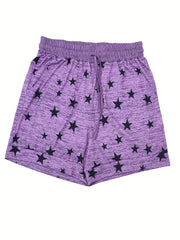 Women's Plus Star Print Drawstring Leggings