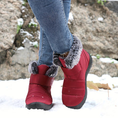 Women's Non-slip Snow Boots Comfortable Warm Hiking Shoes