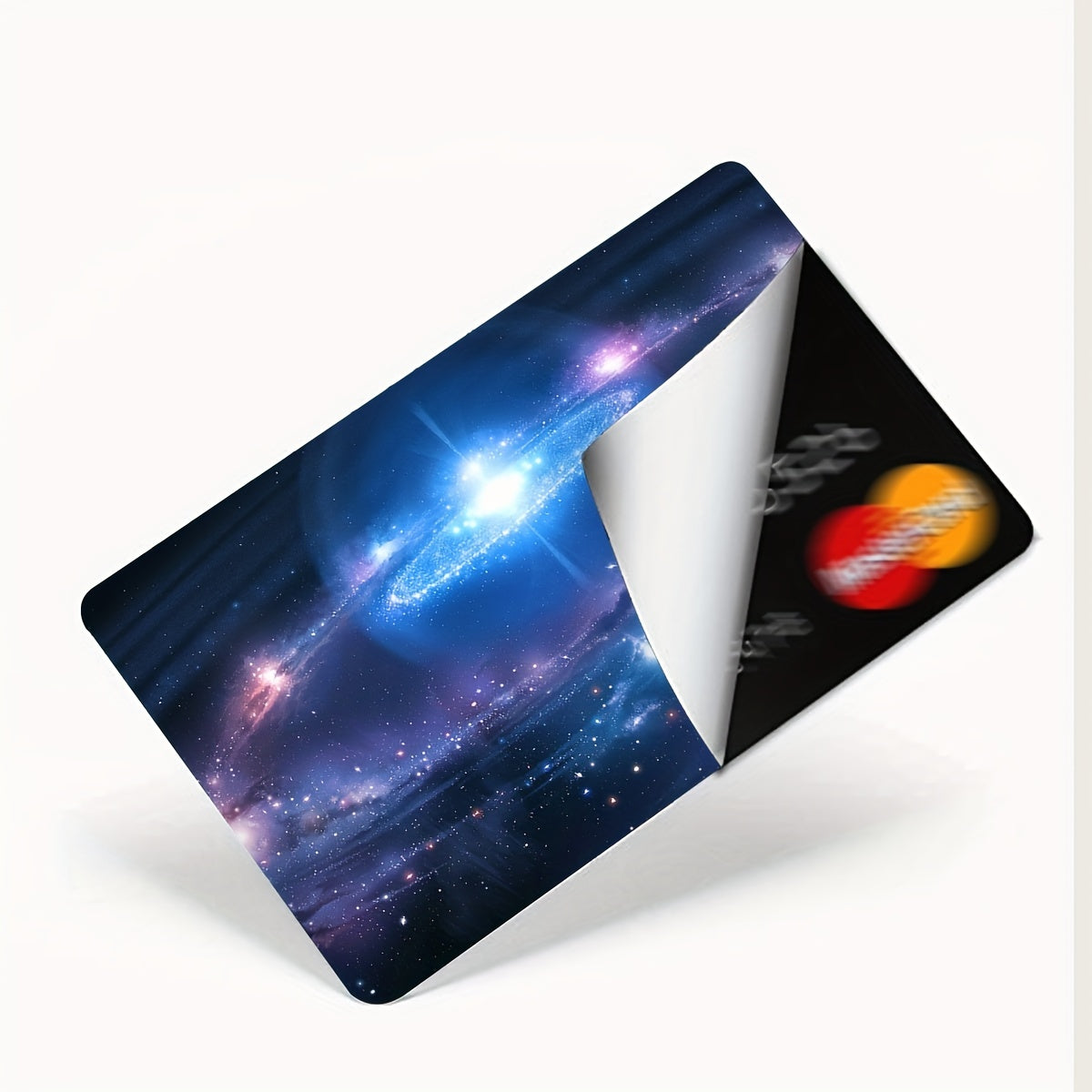 2pcs Universe Starry Sky Credit Card Sticker