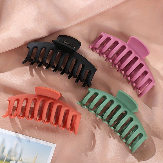 Acrylic Large Hair Grab Clip Oversized Hair Accessories