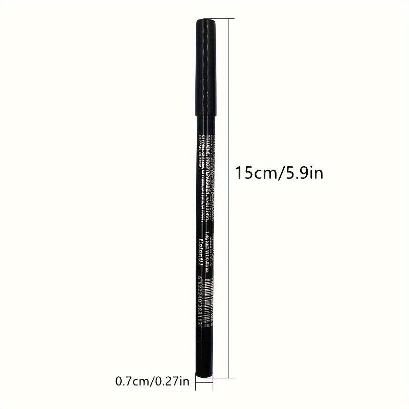 Colorful Eyeliner Pen Waterproof Smudge Proof Pearly Eyeliner Glue Pen