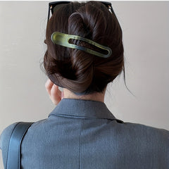 5pcs Large Duck Billed Clip Gradient Hair Clip for Women Girls Hair Clip