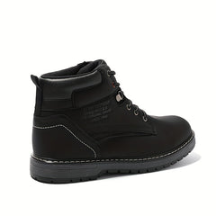 Men's Waterproof Hiking Boots Anti-Skid Lace-Up Shoes