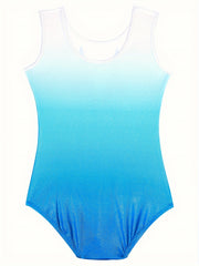 Girls Sleeveless Ballet Leotard for Gymnastics Training