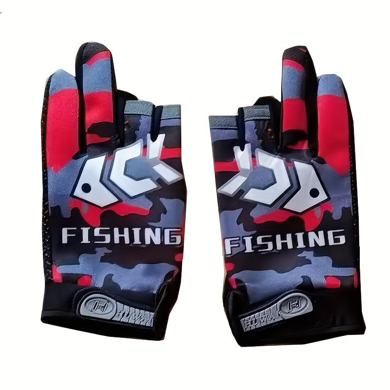 Anti Slip Breathable Half Finger Gloves for Cycling/Fishing