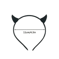 Glitter Devil Horns Headband Christmas Cosplay Costume