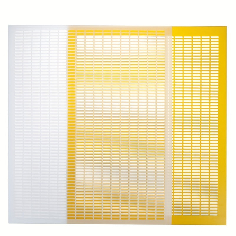 Diagonal Insulation Board - Universal Plastic Yellow Flat Insulation Grille
