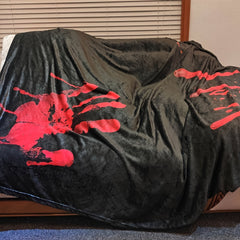 Halloween Flannel Blanket Soft Sofa Blanket For Indoor & Outdoor Use